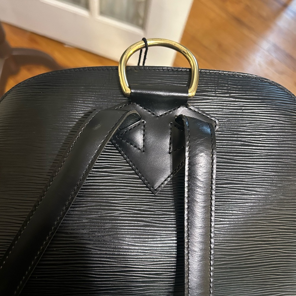 Louis Vuitton LV Black Epi Gobelins Backpack Bag Unisex Vintage Modern - Picture 8 of 15